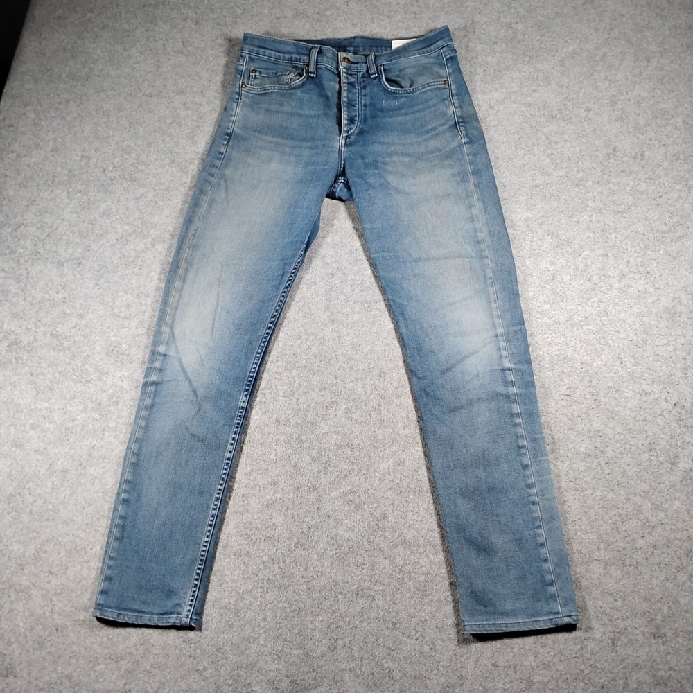 rag & bone Men's Blue Fit 2 Slim Leg Denim Jeans Size 31 Style Minna